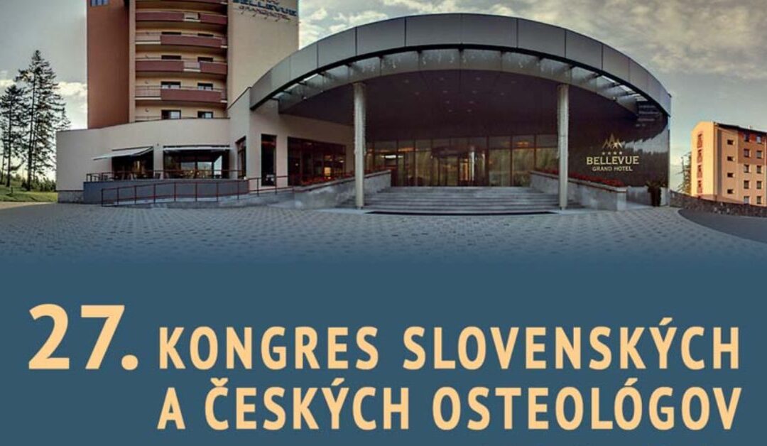 Program  27. kongresu slovenských a českých osteológov